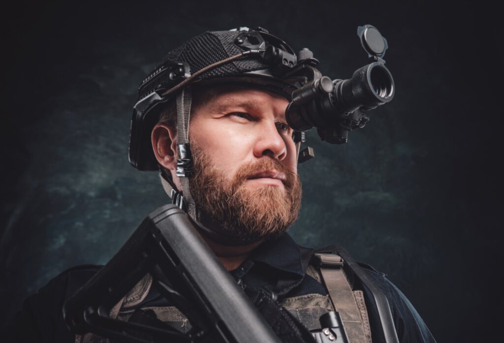Tactical Night Vision Helmet System